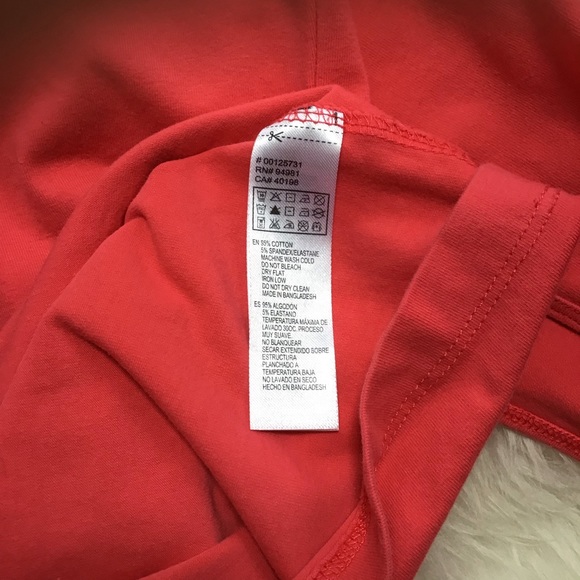 Stretch peach t-shirt dress, size s - Picture 3 of 3